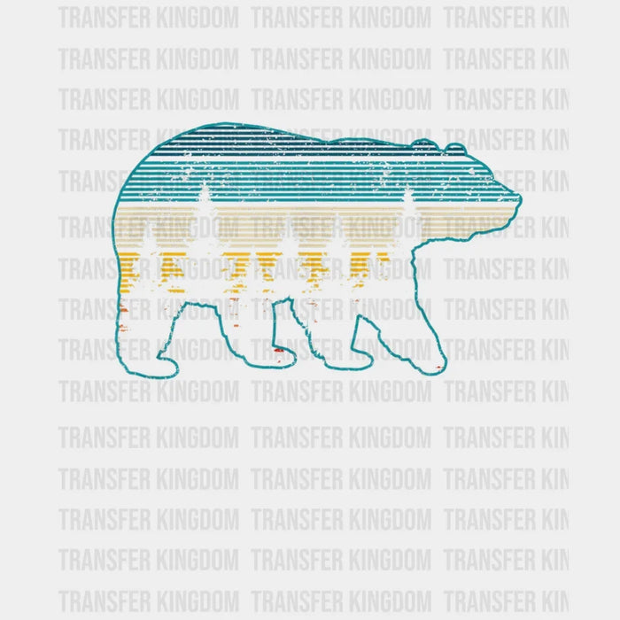 Grizzly Bear - Adventure - Hiking Design - DTF heat transfer