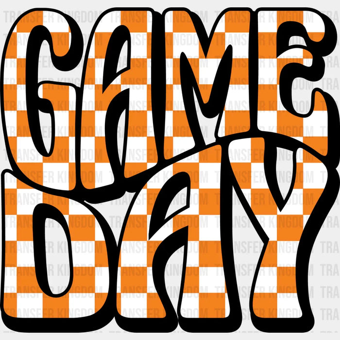 Groovy Gameday Design - Gameday DTF Heat Transfer