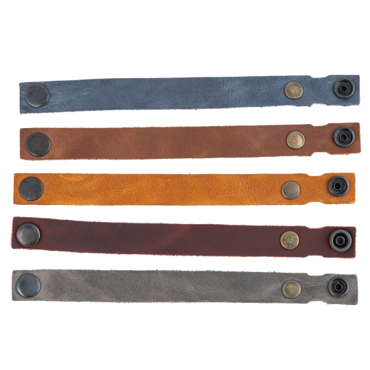 Custom Engraved Leather Bracelet