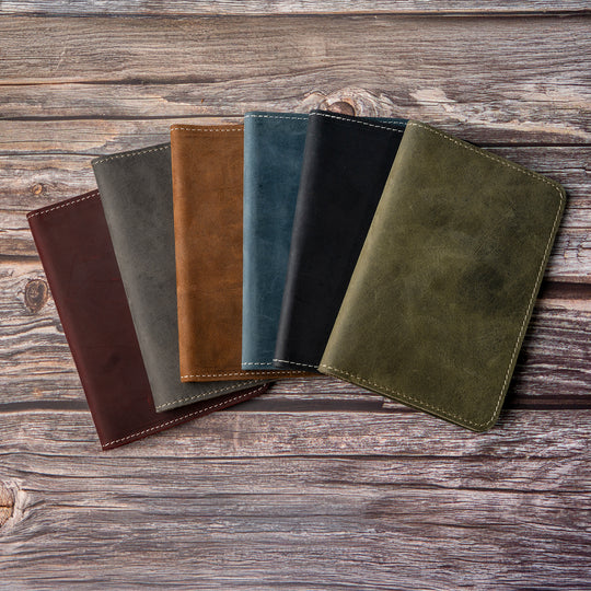 Faux Leather Passport Holder – Travel Wallet & Document Organizer