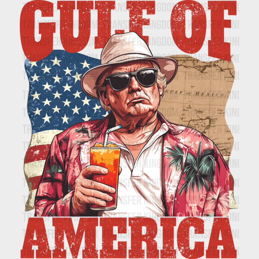 Gulf Of America - Trump DTF Transfer