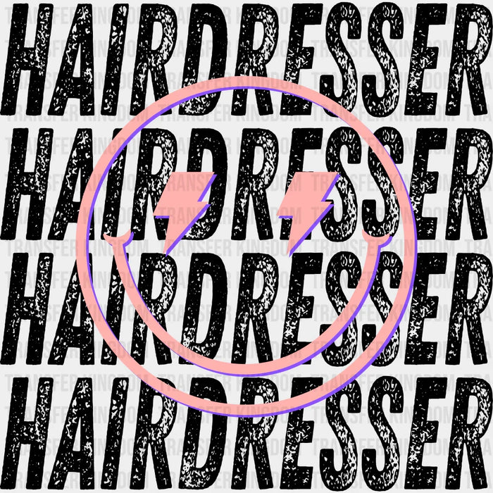 Hairdresser Design - Hair Stylist DTF heat transfer