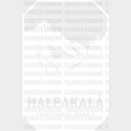 Haleakala National Park Design - Parks Dtf Transfers Unisex S & M (10’) / Light Color See Imaging