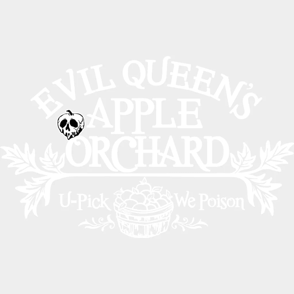 Halloween Evil Queens Apple Design - Dtf Heat Transfer