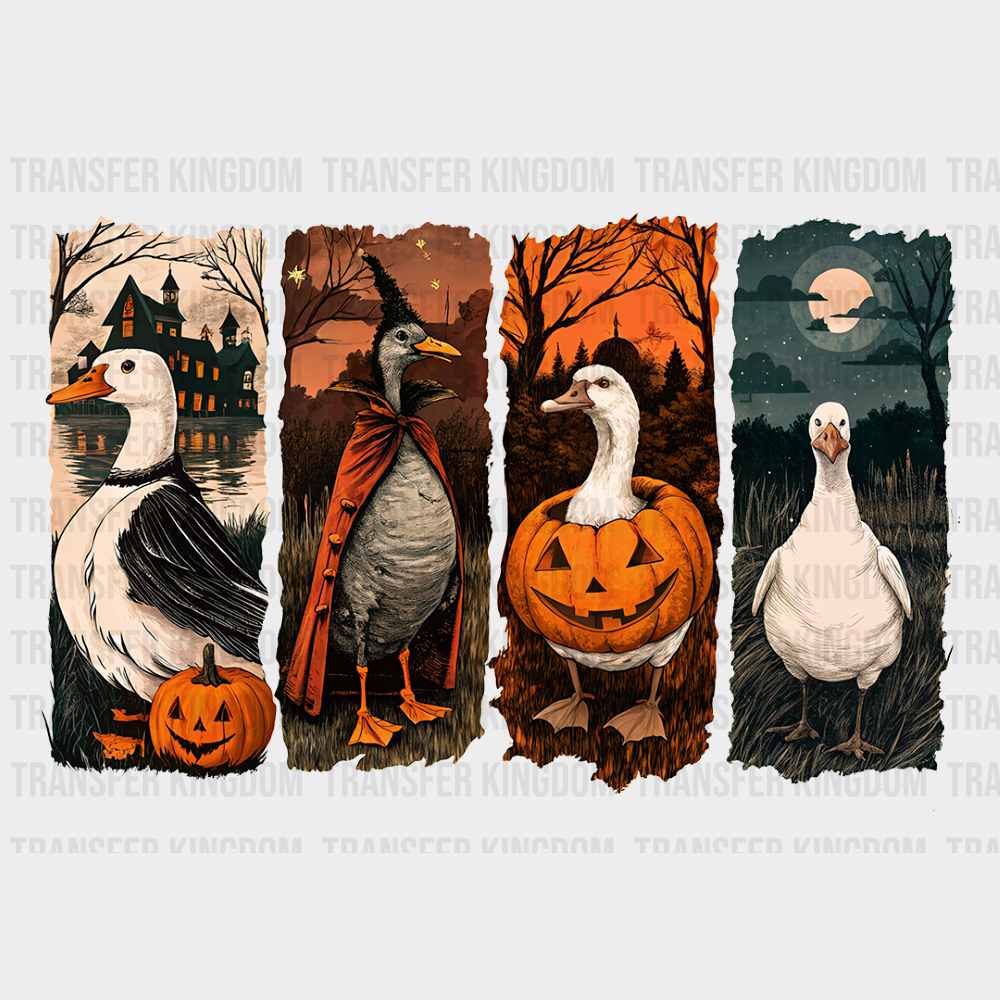 Halloween Geese Halloween DTF Transfer