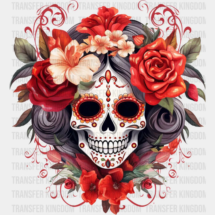 HALLOWEEN SKULL Design - DTF heat transfer