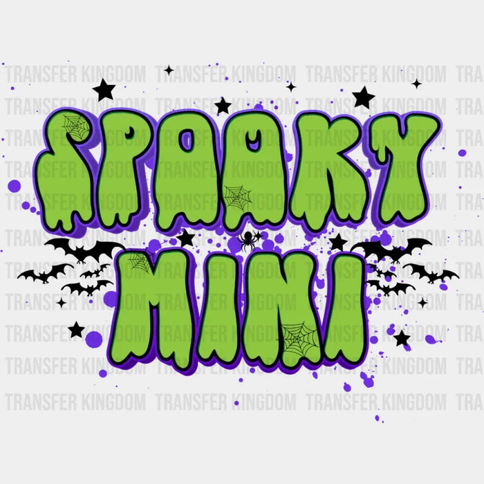 Halloween Spooky Mini Bat Design - DTF heat transfer