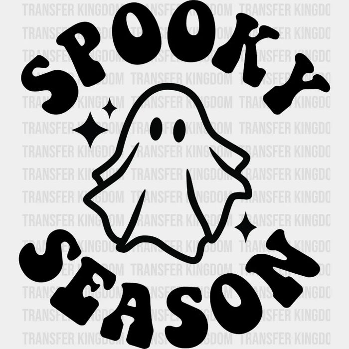 Halloween Spooky Season Ghost Face Design - DTF heat transfer