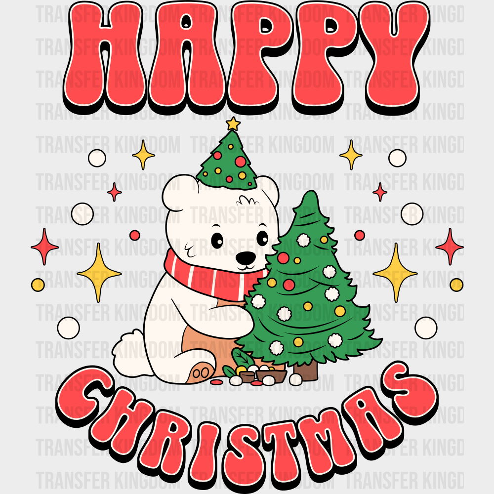 Happy Christmas - Christmas DTF Transfer