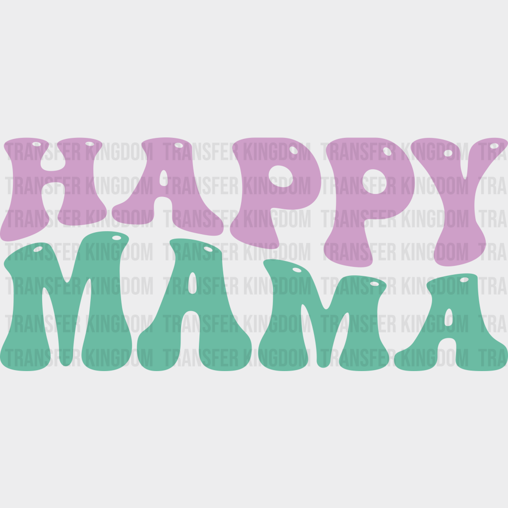 Happy Mama Mother’s Day Uv Dtf Transfer Cup Wrap Sticker