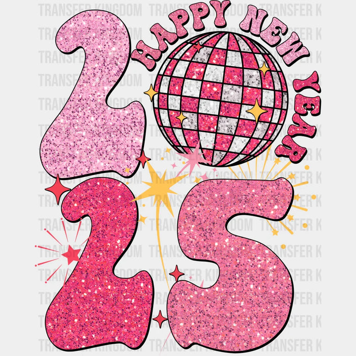 Happy New Year 2025 - New Year DTF heat transfer