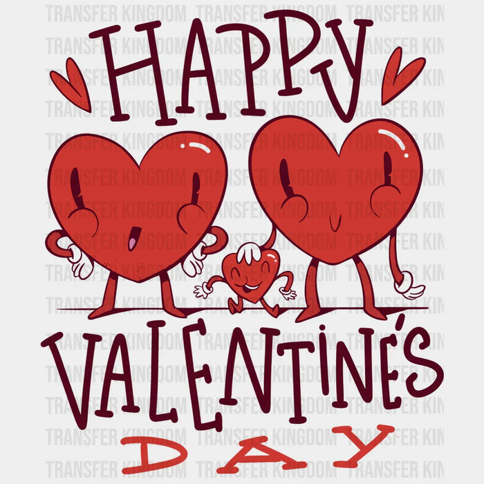 Happy Valentine's Day Design - DTF heat transfer