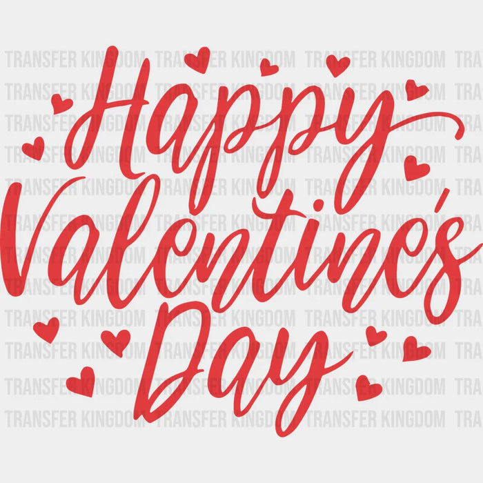 Happy Valentines Day Valentine's Day Design - DTF heat transfer