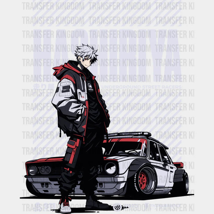 Hashiriya Racer - Anime DTF heat transfer