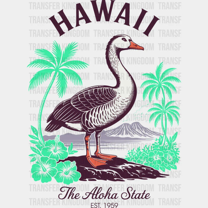 Hawaii The Aloha State - States & Cities DTF Transfer