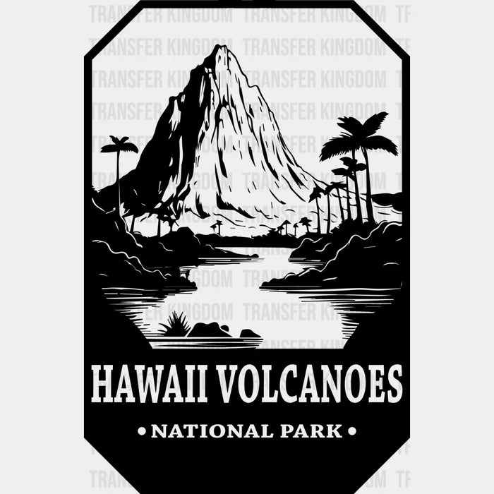 Hawaii Volcanoes National Park Design - National Parks DTF Transfers