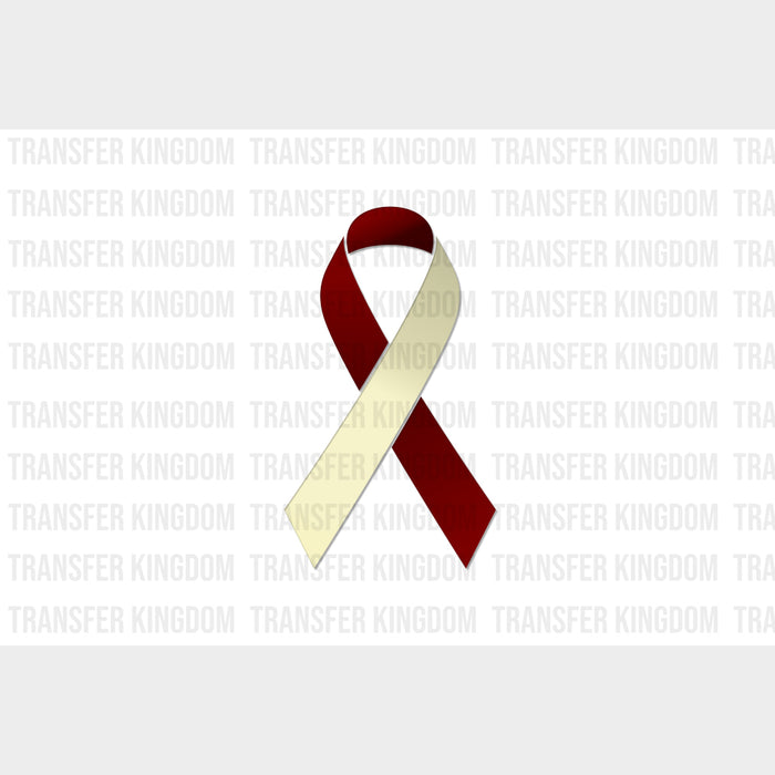 Head & Neck Cancer Awareness Flag - Cancer Awareness DTF Transfers