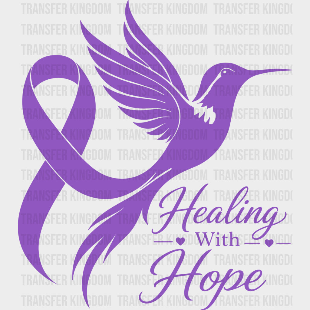 Healing With Hope - Hodgkin’s Lymphoma Cancer DTF Transfers