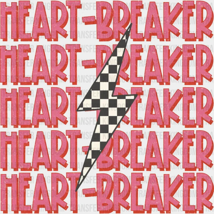Heart Breaker Anti Valentines Design - DTF heat transfer