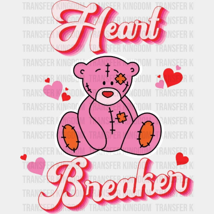 Heart Breaker Valentine's Day Design - DTF heat transfer