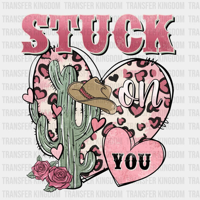 HEART IN HEART STUCK ON YOU - DTF heat transfer