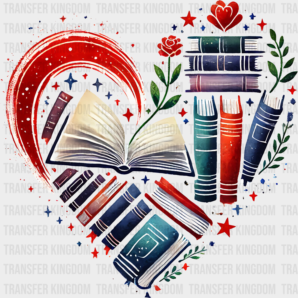 Heart - Reading DTF Transfers