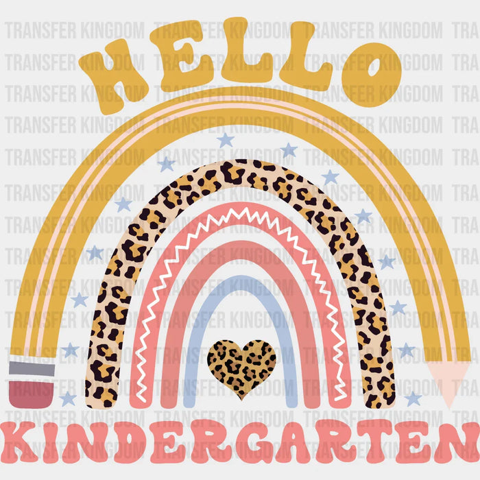 Hello Kindergarten - Back To School DTF Transfer
