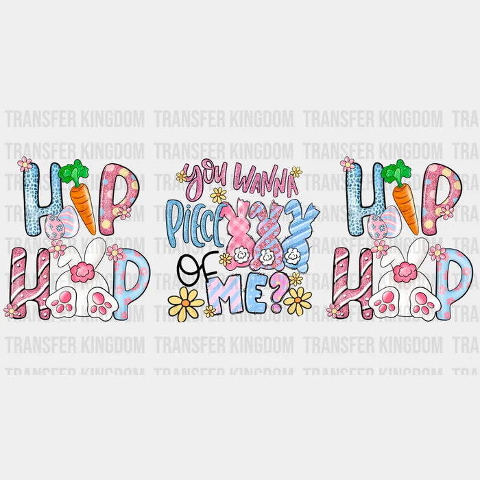 Hip Hop You Wanna Piece Of Me Easter UV DTF Transfer Cup Wrap UV DTF Sticker