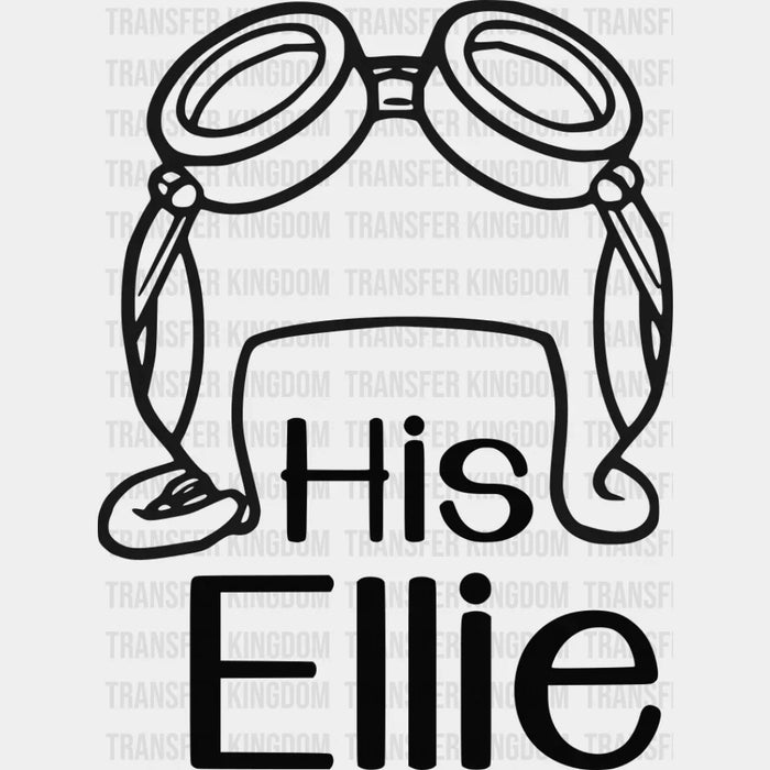 His Ellie Her Carl Design - DTF heat transfer