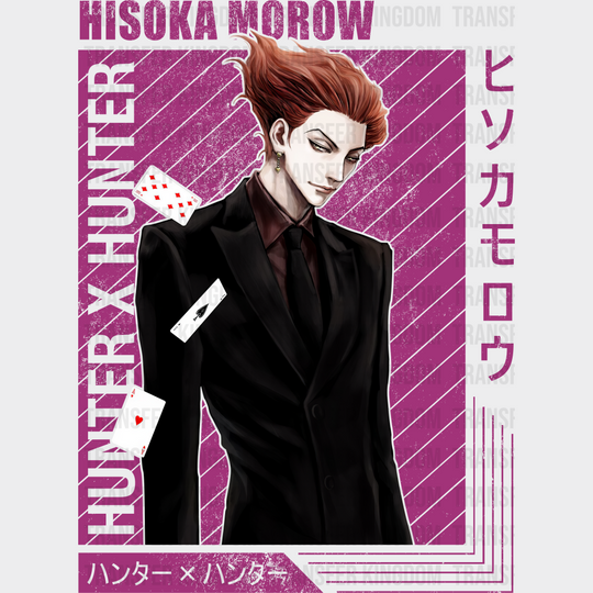 Hisoka Morow Suit Design - Hunter X Dtf Transfer