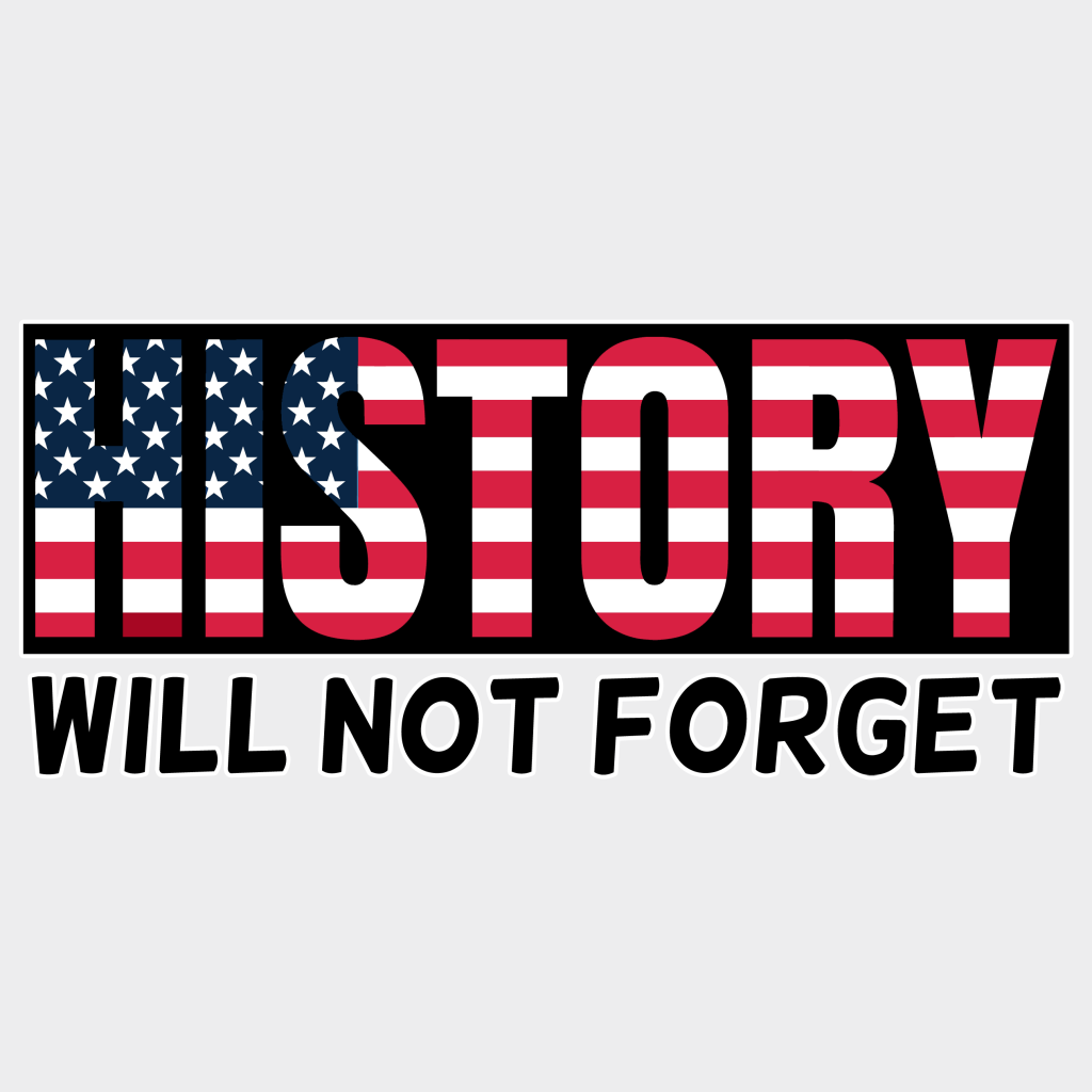 History Will Not Forget Black History design- DTF heat transfer - Transfer Kingdom