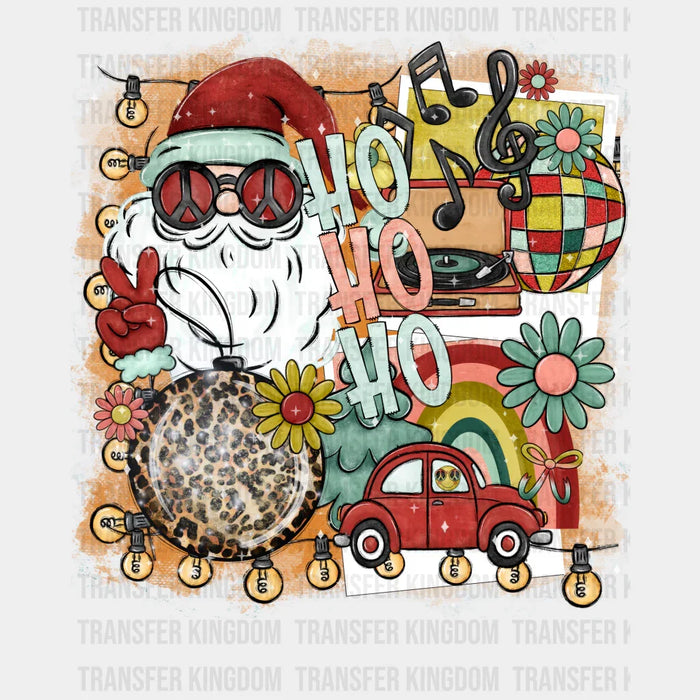HO HO HO Design - Christmas DTF transfer