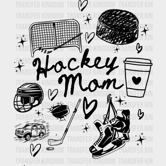 Hockey Mom - Hockey DTF Transfers