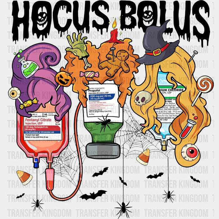 Hocus Bolus - Halloween DTF Transfer
