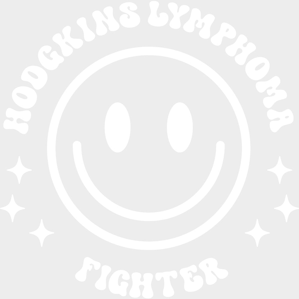 Hodgkin's Lymphoma Fighter, Black, White & Purple - Lymphoma DTF Transfers transfer-kingdom Light Color Design (See Imaging)