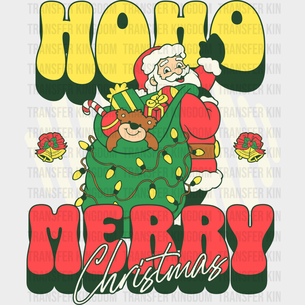 Hoho Merry Christmas - Christmas DTF Transfer
