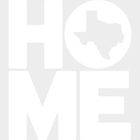 HOME Texas - States & Cities DTF Transfer Adult Unisex - S & M (10’’) / Light Color Design (See Imaging)