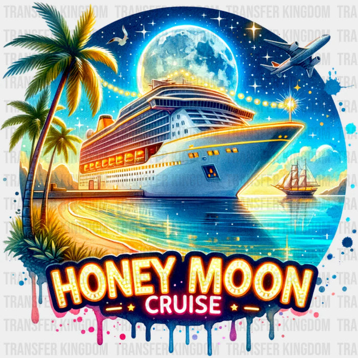 Honeymoon Cruise - Honeymoon DTF Transfer