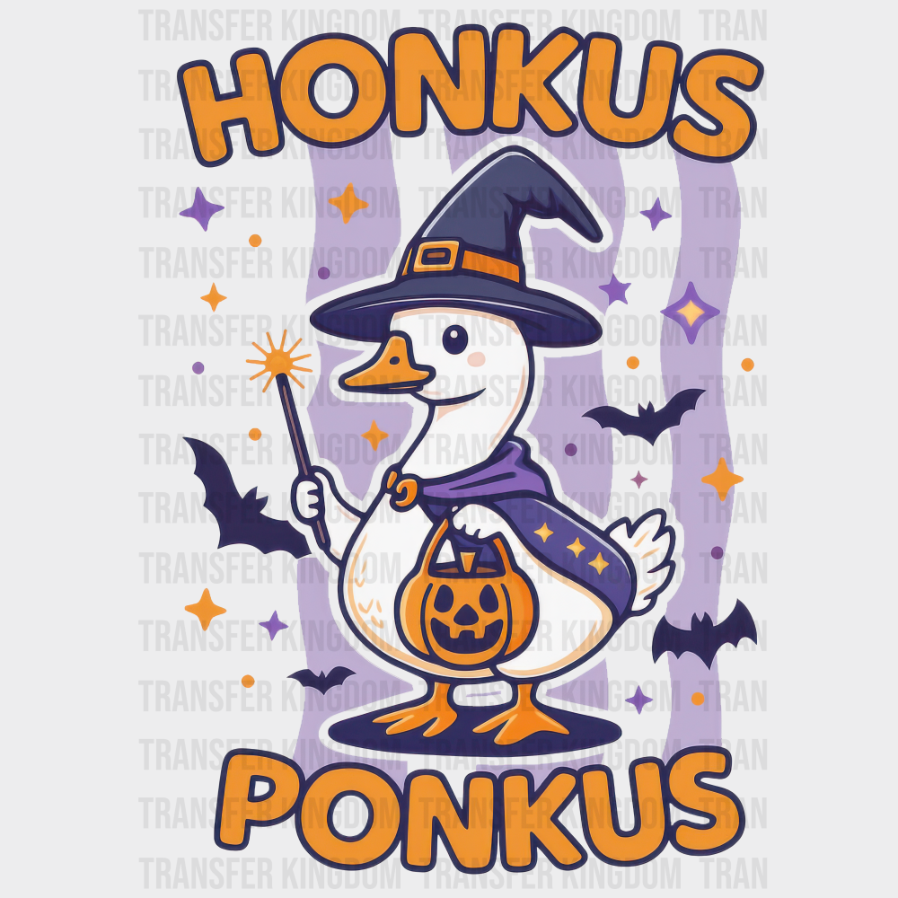 Honkus Ponkus Stripes Halloween DTF Transfer
