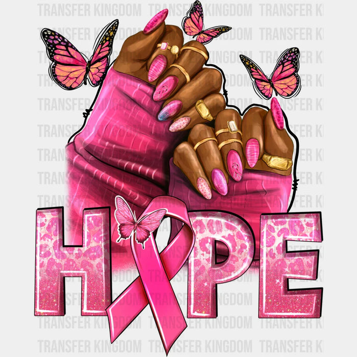 HOPE BREAST CANCER Design - DTF heat transfer