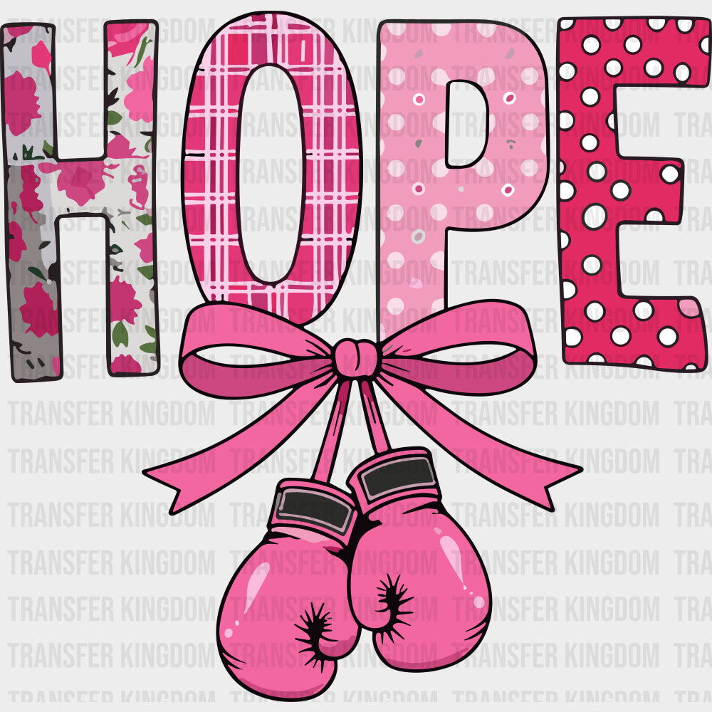 Hope - Breast Cancer DTF Transfers