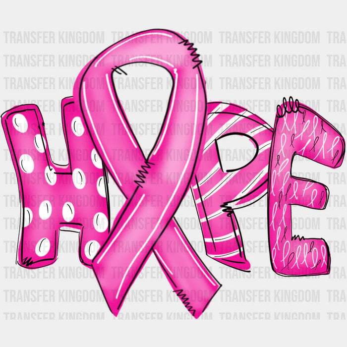 HOPE Cancer Support Design - Cancer DTF heat transfer