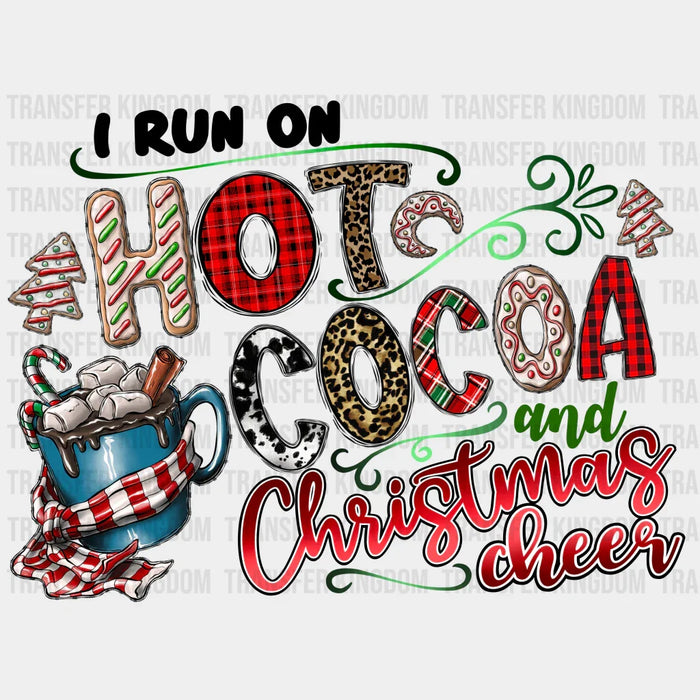 HOT COCOA Christmas Design, Christmas Design - DTF heat transfer