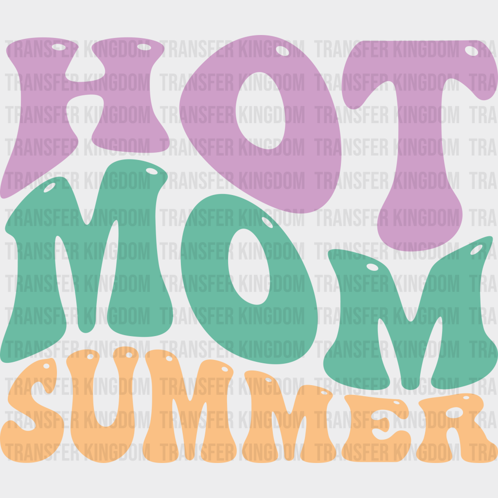 Hot Mom Summer Uv Dtf Transfer Cup Wrap Sticker