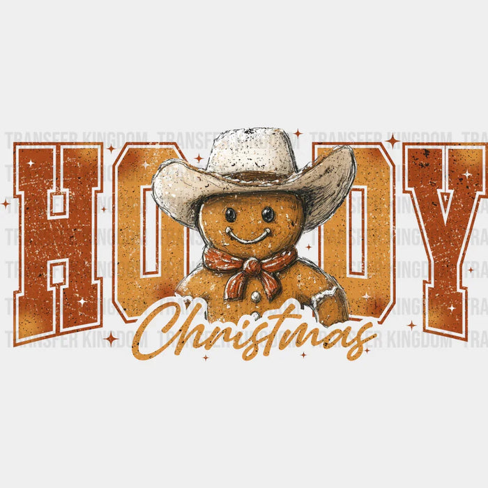 Howdy Christmas Cookie - Christmas DTF Transfer