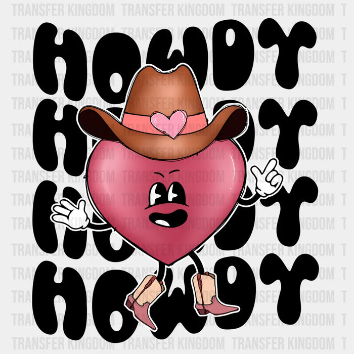 HOWDY HOWDY COWBOYS - DTF heat transfer