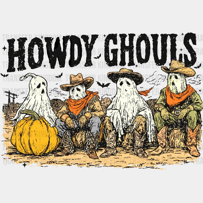 Howdy Ghouls - Halloween DTF Transfer