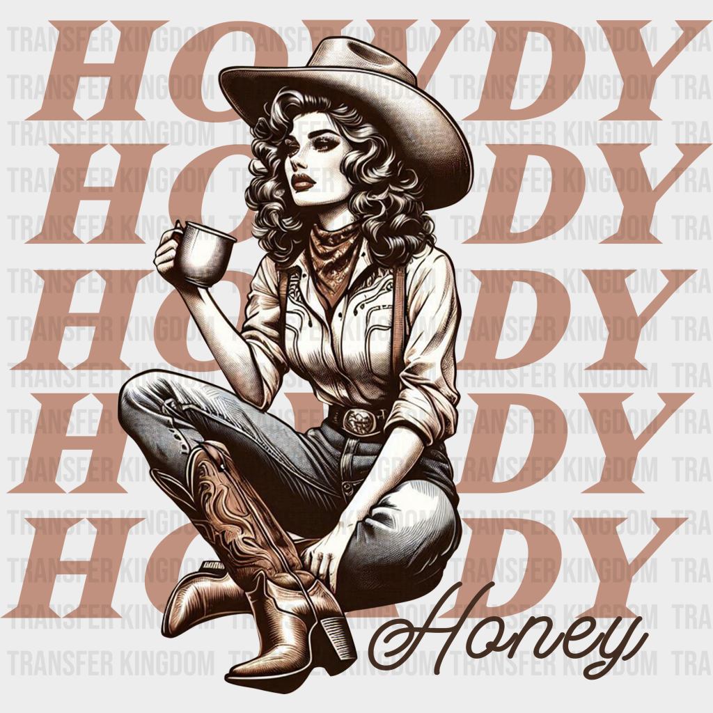 Howdy Honey Design - Cowgirl Dtf Transfers