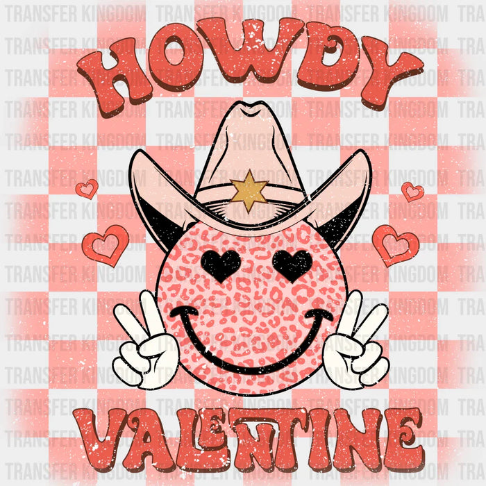 HOWDY VALENTINE COWBOY - DTF heat transfer