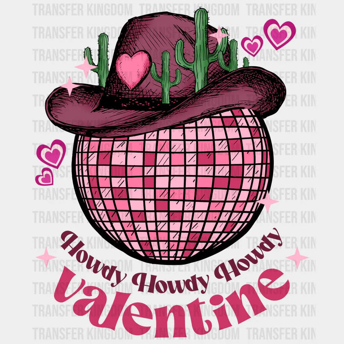 HOWDY HOWDY HOWDY VALENTINE - DTF heat transfer